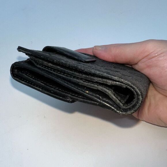 GUCCI W Hook Wallet GG Canvas Canvas x Leather Authentic - Picture 6 of 16